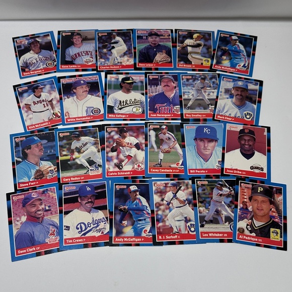 Donruss Other - 58 Vintage Classic Baseball Trading Cards Collection - 1986 1987 1988